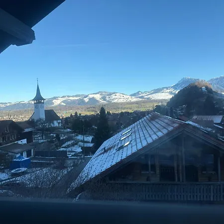 Winterzeit Near Interlaken Thun Spiez Kandersteg Apartament *